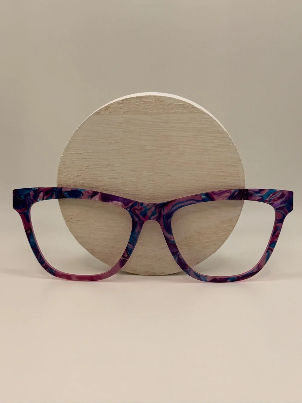 Pair Eyewear Tyrian Purple Pearl Marble premium top for The Harper